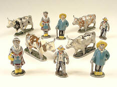 FIGURINES en fonte d'aluminium (1)