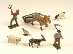 FIGURINES en plomb creux (1)