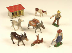 FIGURINES en plomb creux (1)