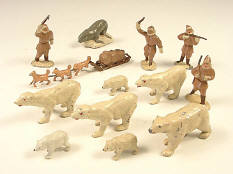 FIGURINES en plomb creux (1)