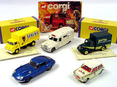 CORGI TOYS & BUDGIE MODELS (6)